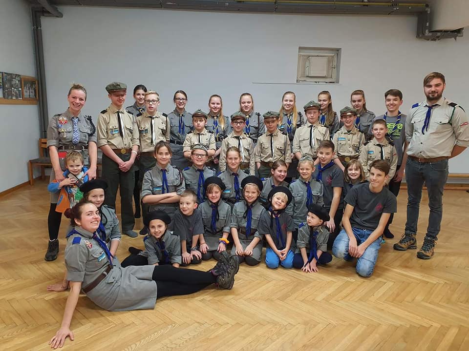 Zimowy biwak do Linz harcerzy w Austrii